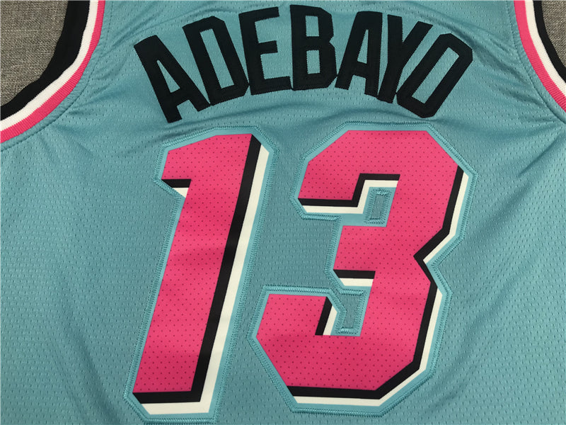Men's Miami Heat Bam Adebayo Blue Swingman Player Jersey