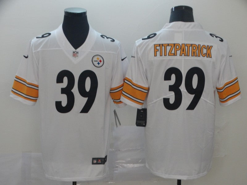 Men's Pittsburgh Steelers Minkah Fitzpatrick White Game Jersey