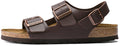 Birkenstock Milano Birko-Flor 34701 Dark Brown Sandals