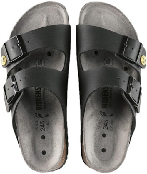 Birkenstock Arizona ESD Birko-Flor 0089428 Narrow Fit Black Sandals