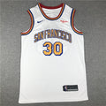 Men's Golden State Warriors Stephen Curry White Classic Player Jersey