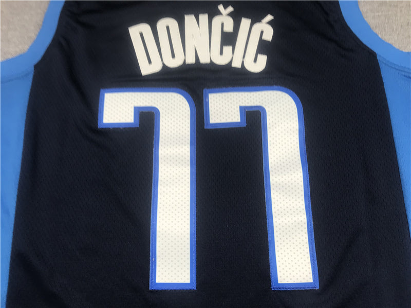 Men's Dallas Mavericks Luka Doncic Navy 2020/21 Swingman Player Jersey