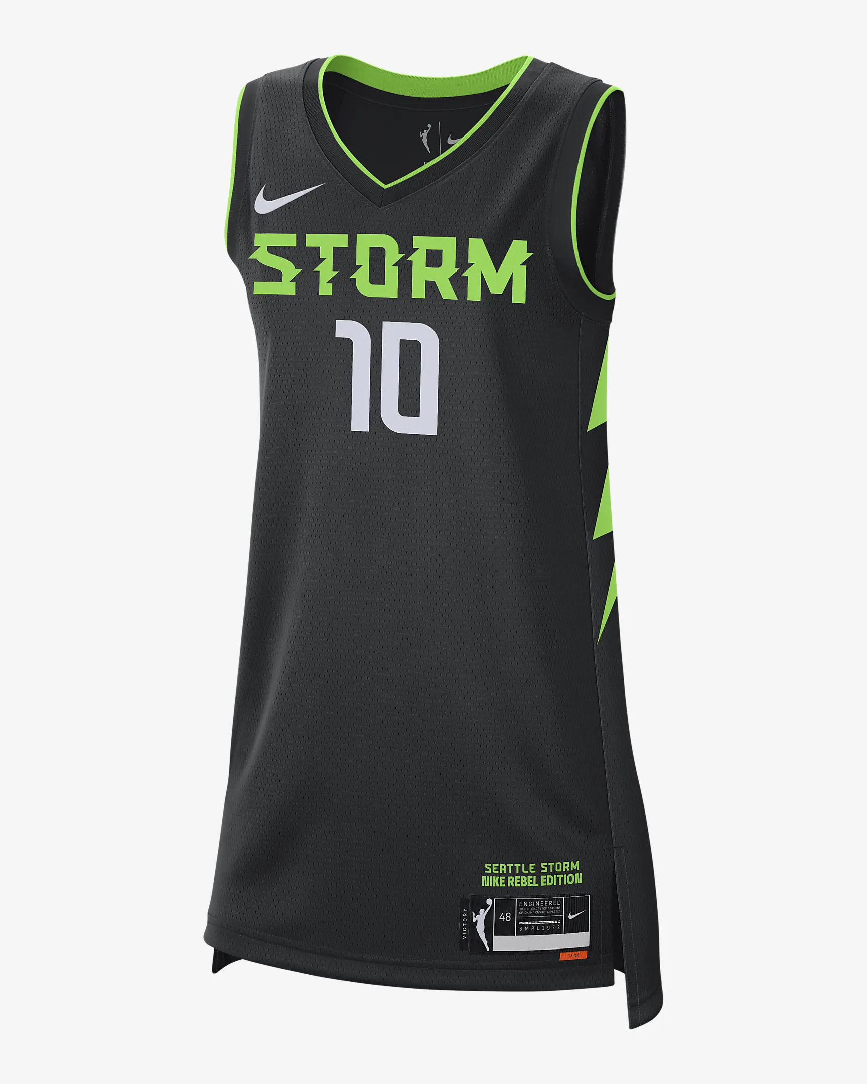 Men's Seattle Storm Sue Bird Black Player Jersey