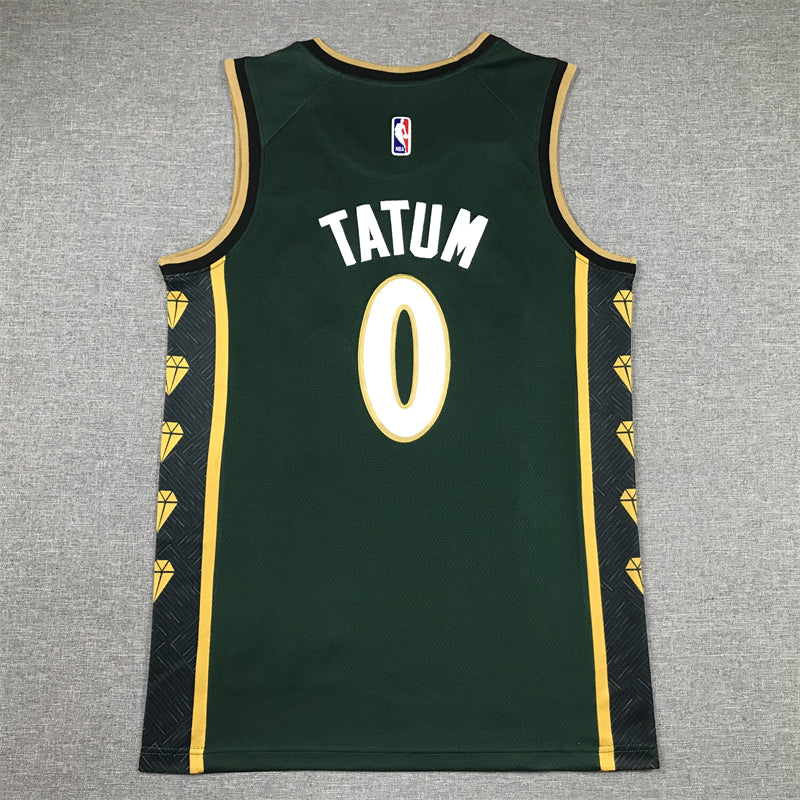 Men's Boston Celtics Jayson Tatum Green 2022/23 Swingman Jersey - City Edition