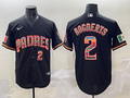 Men's San Diego Padres Xander Bogaerts Black Limited Player Jersey