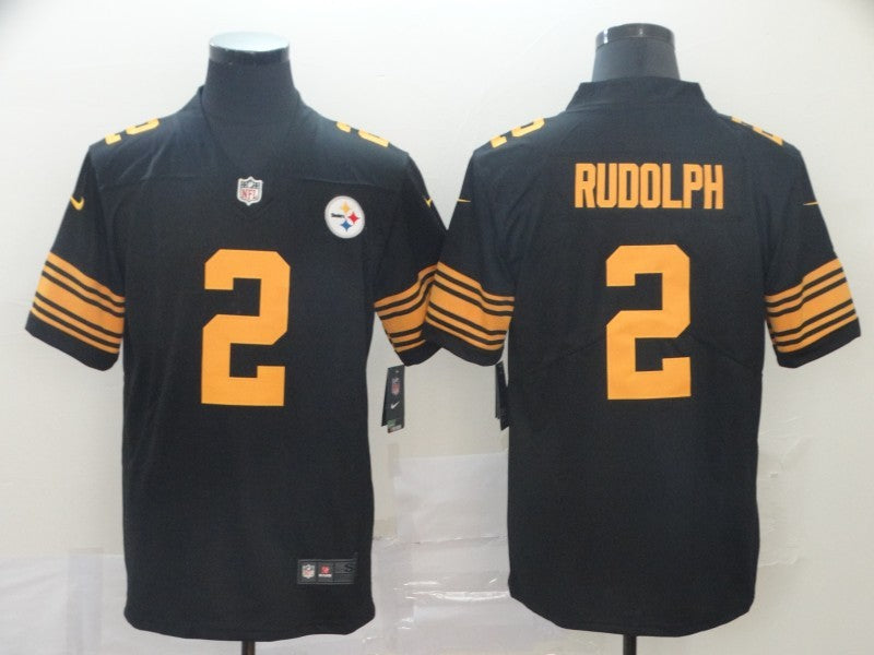 Men's Pittsburgh Steelers Mason Rudolph Black Alternate Legend Jersey