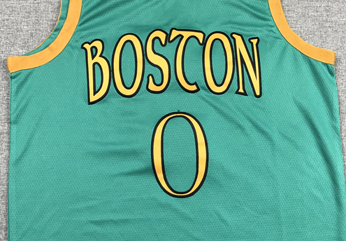 Men's Boston Celtics Jayson Tatum NBA Green Swingman Player Jersey