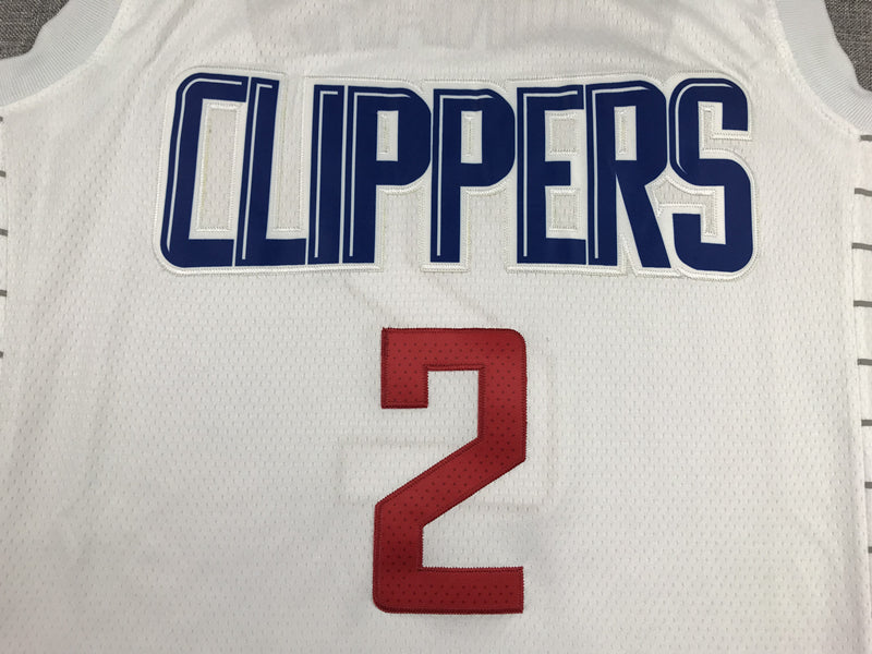 Men's LA Clippers Kawhi Leonard Nike White 2022/23 Swingman Jersey - Association Edition