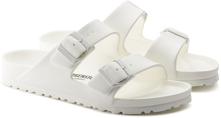 Birkenstock EVA Series 129441 White Fashion Slippers