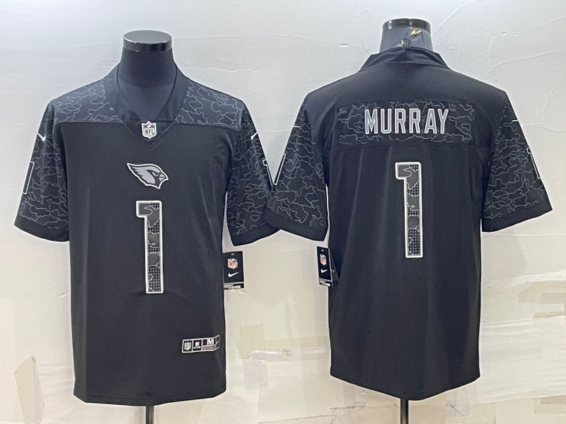 Men's Arizona Cardinals Kyler Murray Black RFLCTV Limited Jersey