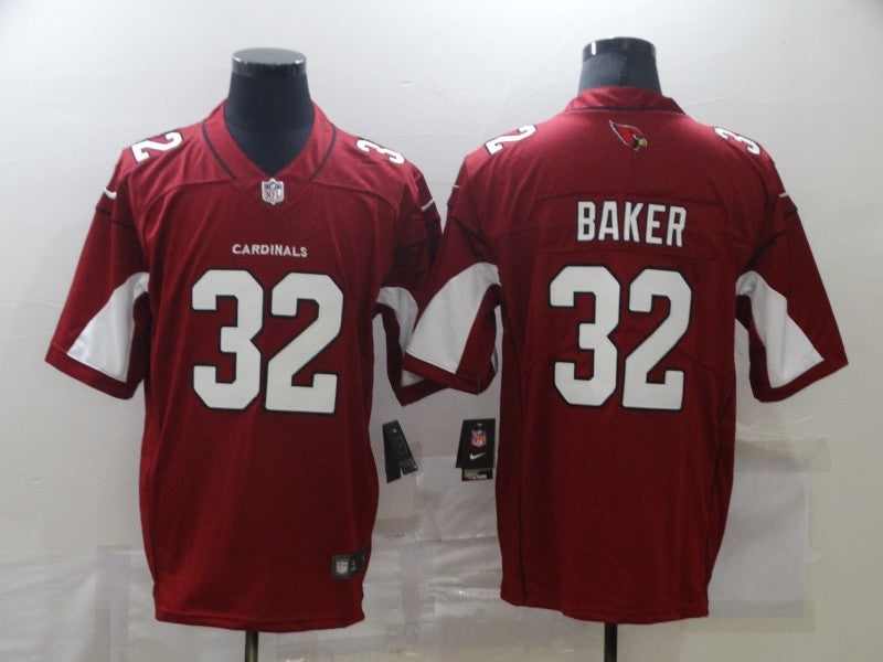 Men's Arizona Cardinals Budda Baker Red Game Player Jersey
