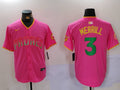 Men's San Diego Padres Jackson Merrill Pink Replica Player Jersey