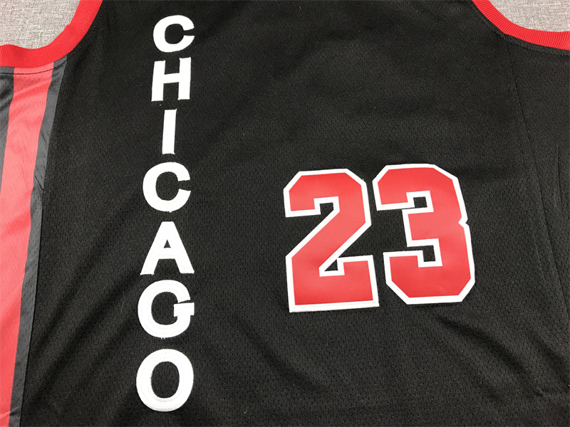Men's Chicago Bulls Michael Jordan Black 2023/24 Swingman Jersey - City Edition