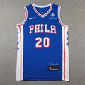 Men's Philadelphia 76ers Jared McCain Royal Swingman Jersey - Icon Edition