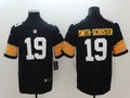Men's Pittsburgh Steelers JuJu Smith-Schuster Black Player Game Jersey
