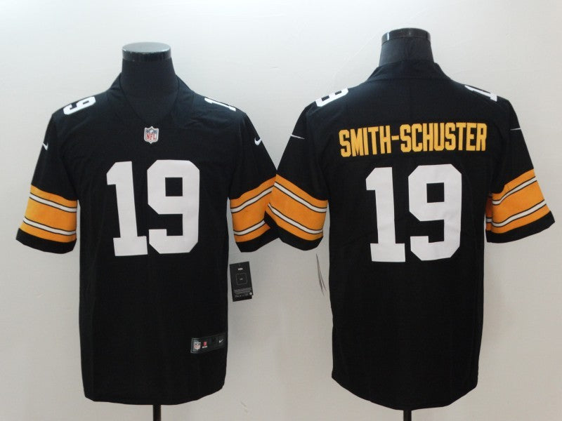 Men's Pittsburgh Steelers JuJu Smith-Schuster Black Player Game Jersey