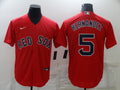 Men's Boston Red Sox Enrique Hernandez Red Replica Baseball Jersey