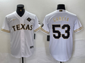 Men's Texas Rangers Adolis Garcia White Limited Player Jersey
