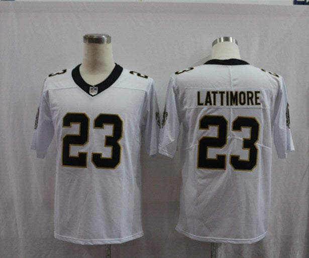 Men's New Orleans Saints Marshon Lattimore White Game Jersey