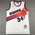 Men's Phoenix Suns Charles Barkley NBA White 1992-93 Swingman Jersey