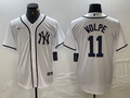 Men's New York Yankees Anthony Volpe White Limited Game Jersey