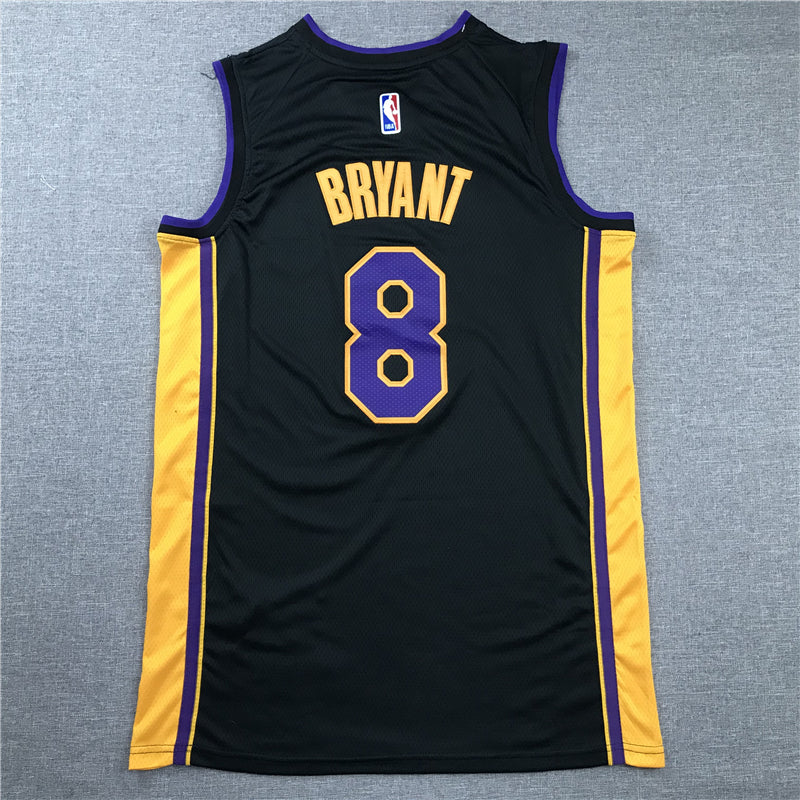 Men's Los Angeles Lakers Kobe Bryant Black Swingman Player Jersey