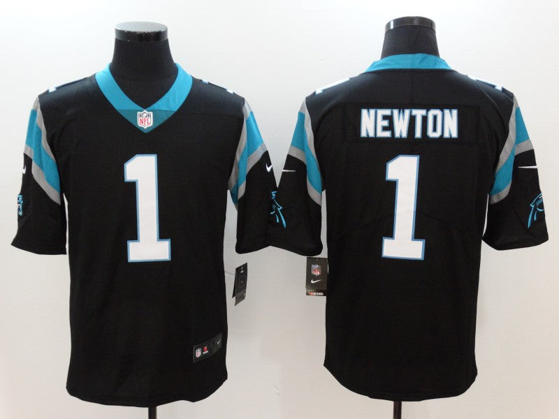 Men's Carolina Panthers Cam Newton Black Game Jersey