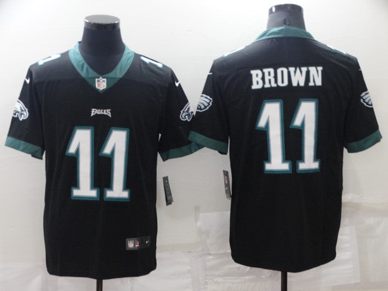 Men's Philadelphia Eagles A.J. Brown Black Game Jersey