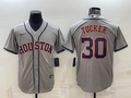 Men's Houston Astros Kyle Tucker Gray Replica Player Jersey