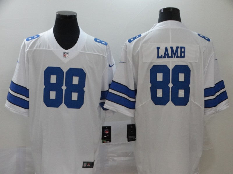 Men's Dallas Cowboys CeeDee Lamb White Game Jersey