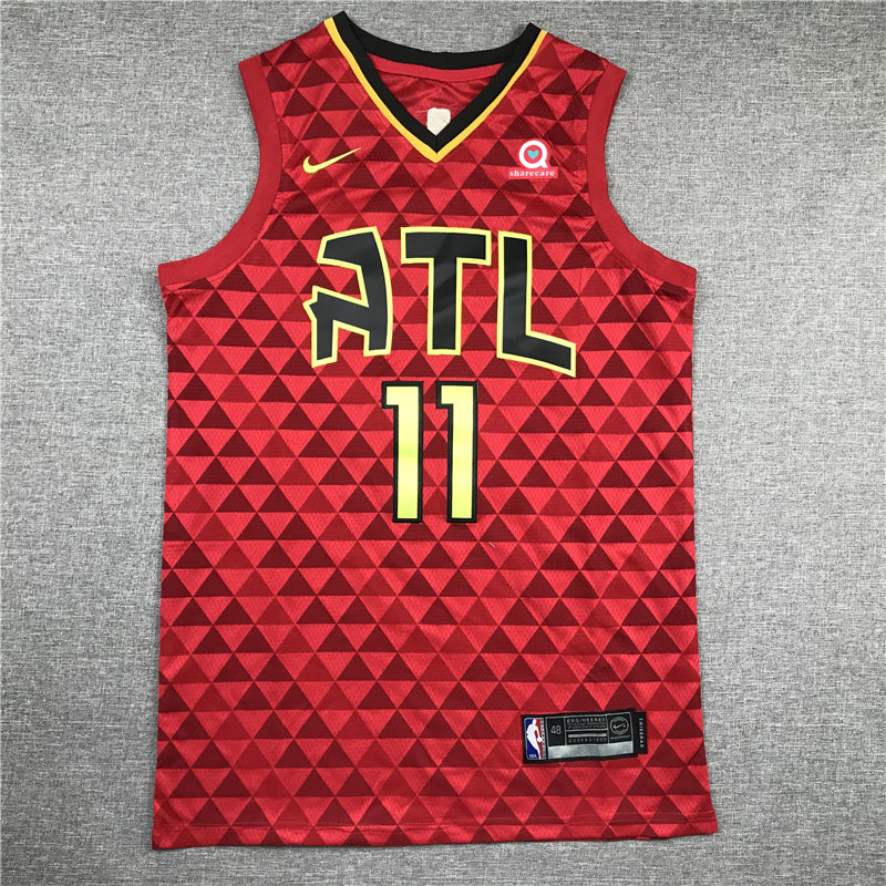 Men's Atlanta Hawks Trae Young NBA Red Swingman Jersey