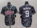 Men's Minnesota Vikings J.J. McCarthy Grey Camouflage Game Jersey
