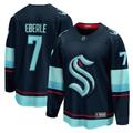 Men's Seattle Kraken Jordan Eberle Fanatics Navy Home Breakaway Jersey