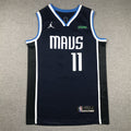 Men's Dallas Mavericks Kyrie Irving Navy Swingman Jersey - Statement Edition