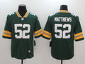 Men's Green Bay Packers Clay Matthews Green Game Player Jersey