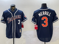 Men's San Diego Padres Jackson Merrill Navy Replica Player Jersey