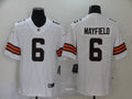 Men's Cleveland Browns Baker Mayfield White Game Jersey
