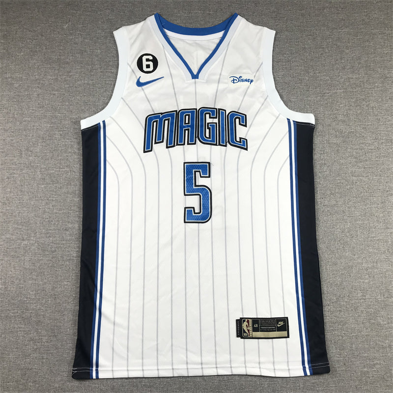 Men's Orlando Magic Paolo Banchero White 2022/23 Fast Break Replica Jersey - Association Edition