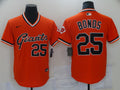 Men's San Francisco Giants Barry Bonds Orange Replica Player Jersey
