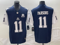 Men's Dallas Cowboys Micah Parsons Navy Game Jersey