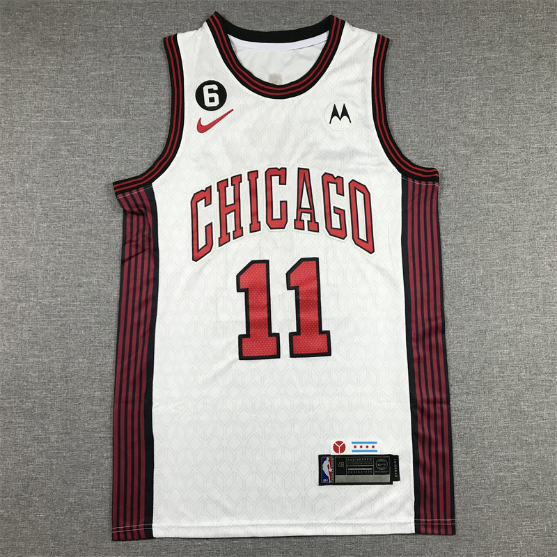 Men's Chicago Bulls DeMar DeRozan White 2022/23 Swingman Jersey - City Edition