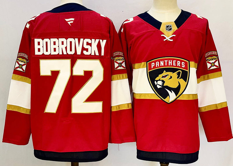 Men's Florida Panthers Sergei Bobrovsky Fanatics Red Breakaway Player Jersey