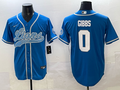 Men's Detroit Lions Jahmyr Gibbs Blue Game Jersey
