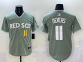 Men's Boston Red Sox Rafael Devers Gray 2025 City Connect Limited Player Jersey