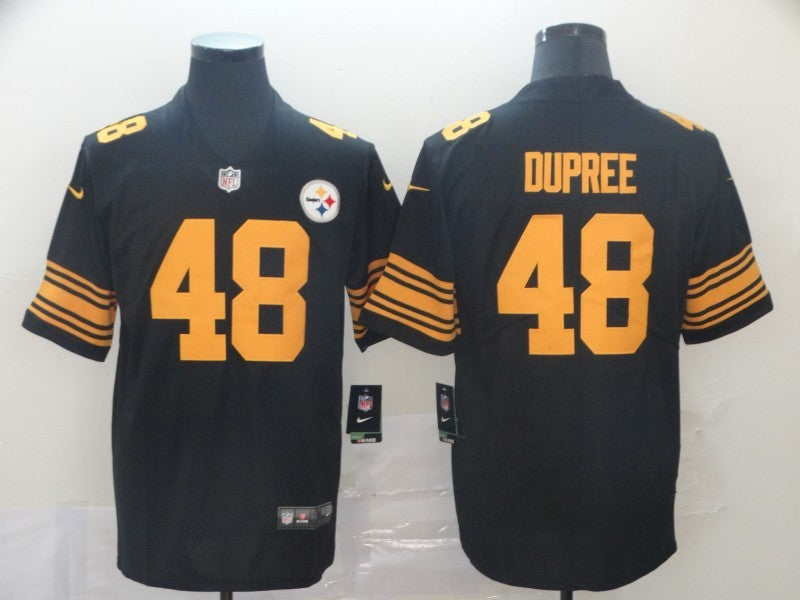 Men's Pittsburgh Steelers Bud Dupree Black Alternate Legend Jersey
