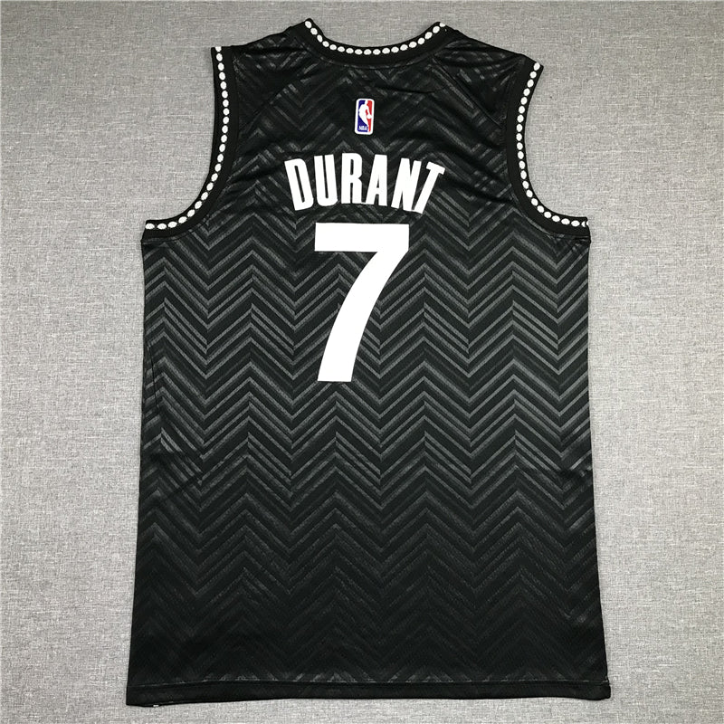 Men's Brooklyn Nets Kevin Durant Black 2020/21 Swingman Player Jersey