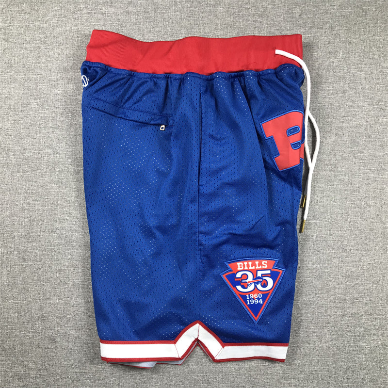 Men's Buffalo Bills Royal Pocket Shorts