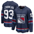 Men's New York Rangers Mika Zibanejad Fanatics Navy Breakaway Jersey