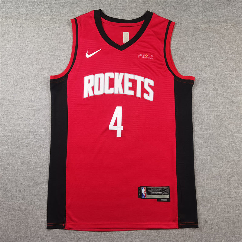 Men's Houston Rockets Jalen Green Red Swingman Jersey - Icon Edition