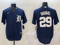 Men's Detroit Tigers Tarik Skubal Navy Replica Player Jersey